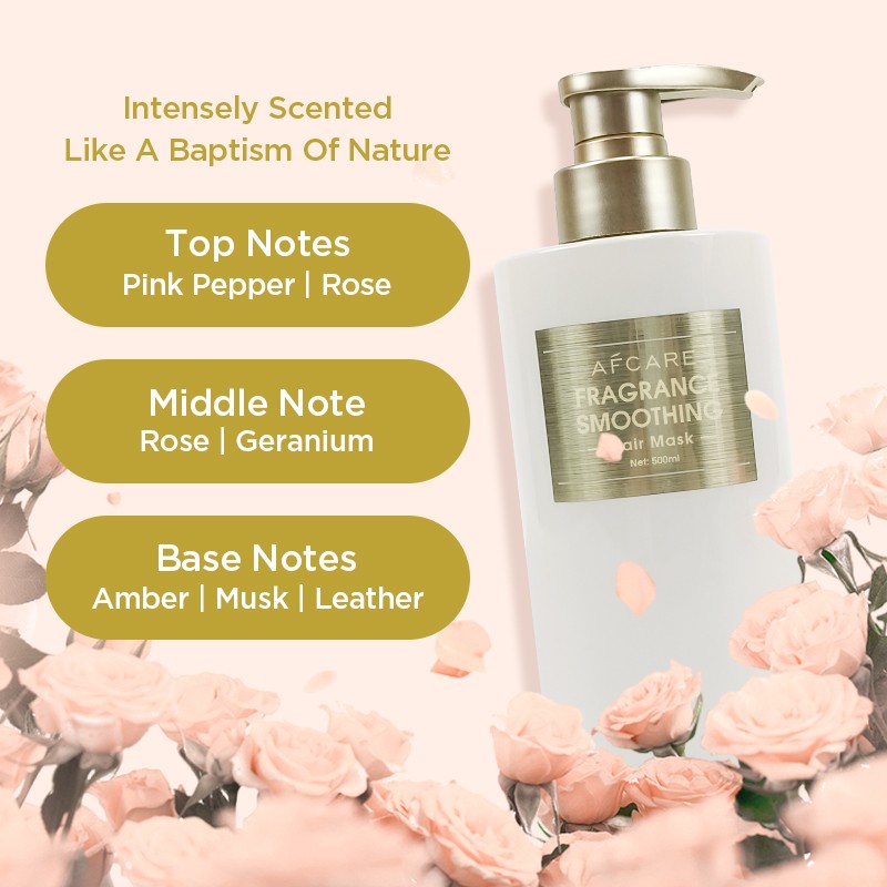 Hair Mask - Keratin Rose Cream Nourishing