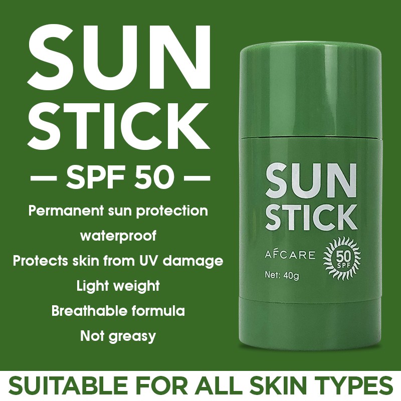 Sunscreen Stick - Herbal Beeswax Mugwort Antioxidant