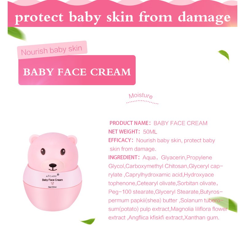 Baby Cream - Vitamin C Organic Vegan Whitening