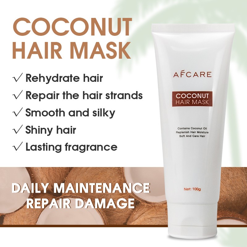 Hair Mask - Hyaluronic Acid Coconut Oil Color Protection