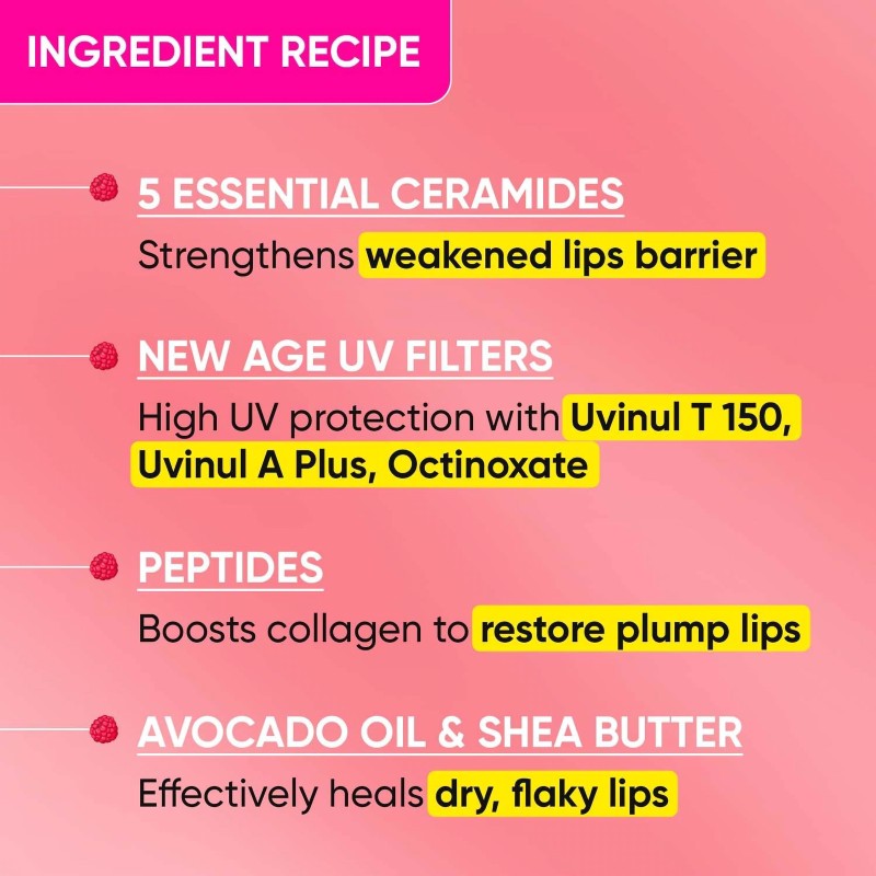 Lip Sunscreen SPF50 - Ceramide Moisturizing Cream