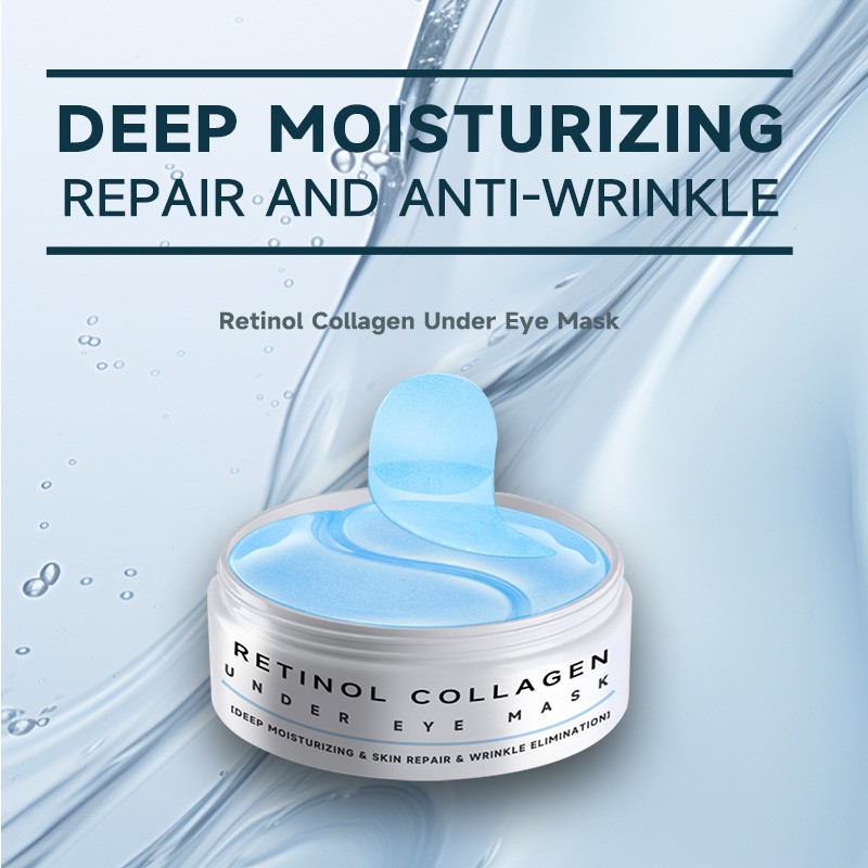 Eye Patches 60pcs - Retinol Collagen Puffiness Care