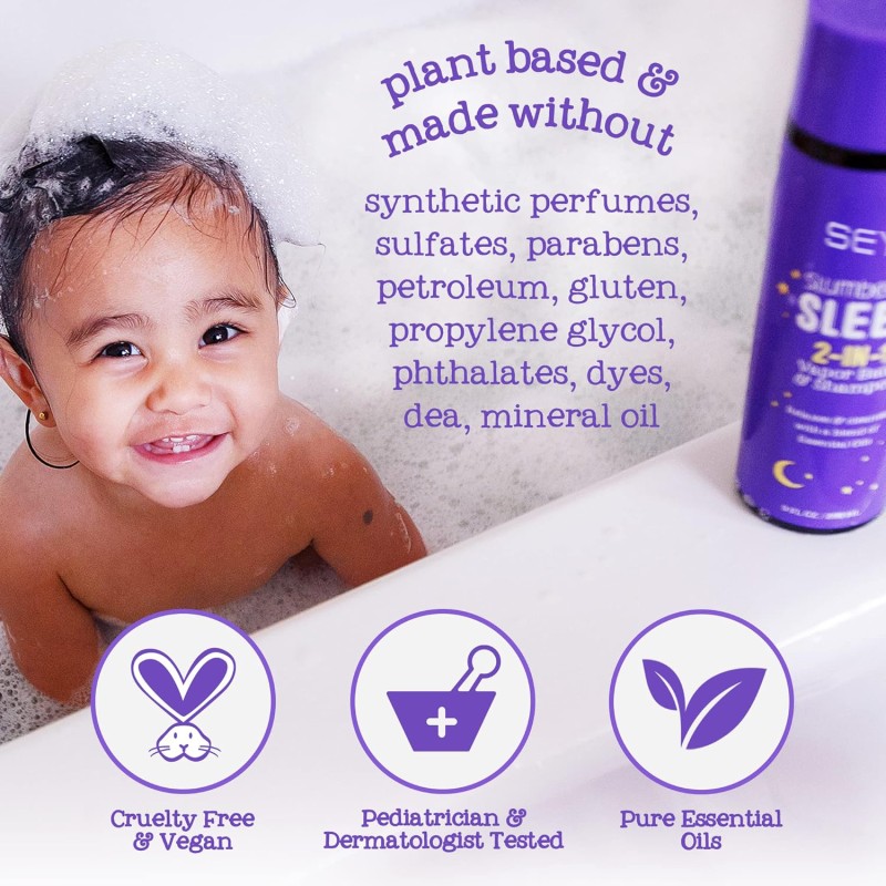 Baby Bath Set - Essential Oils Calming Sleep