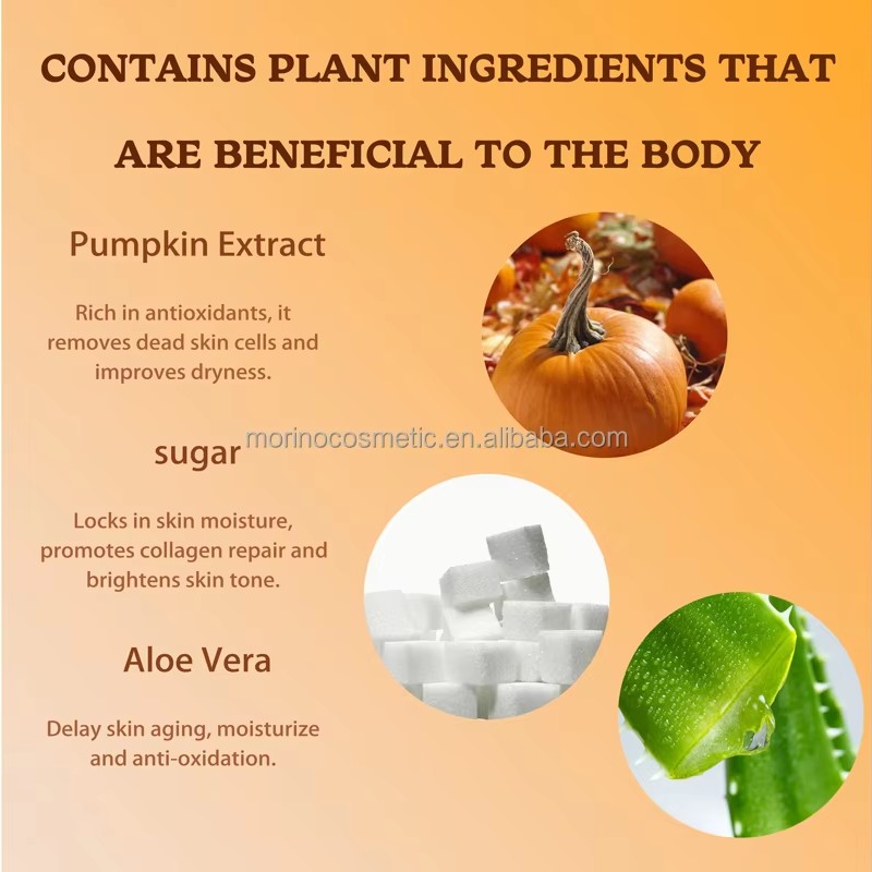 Body Scrub - Scented Pumpkin Vanilla Exfoliating