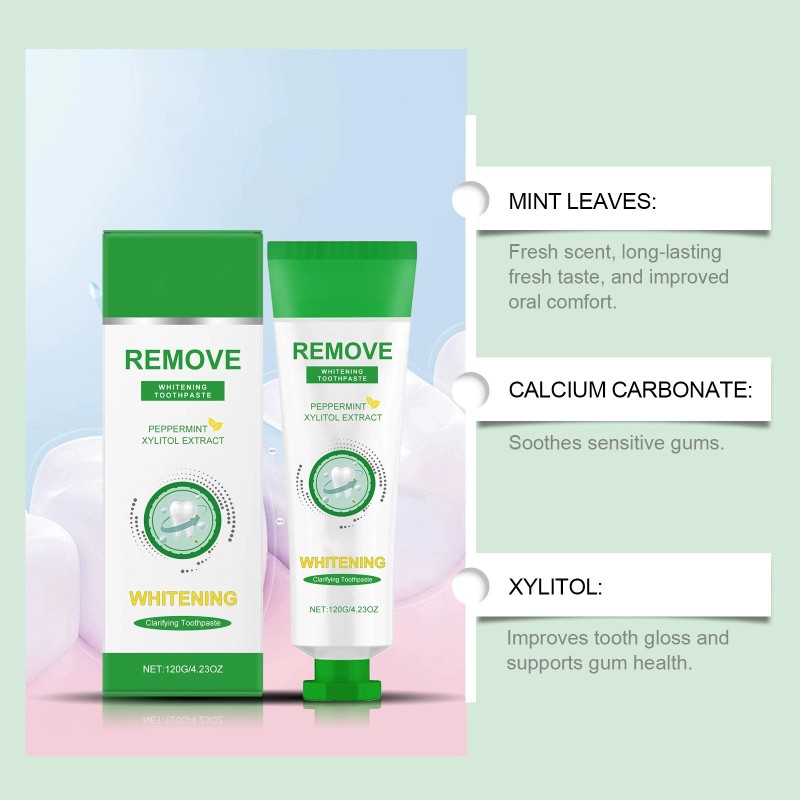 Herbal Toothpaste - Gentle Cleaning Breath Fresh