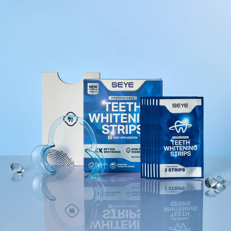 Teeth Whitening Strips - Professional Mint Flavor