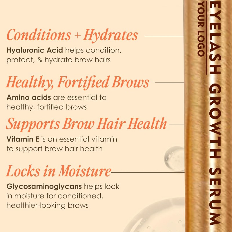 Eyelash Serum - Lengthening Waterproof Curling