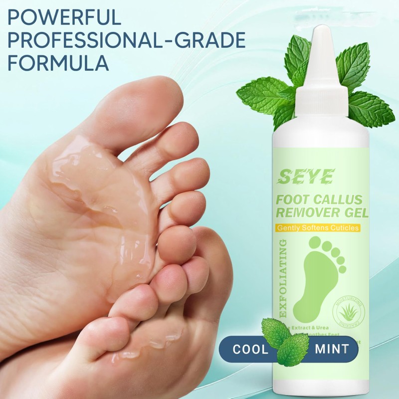 Foot Gel 6oz - Herbal Callus Remover Pedicure
