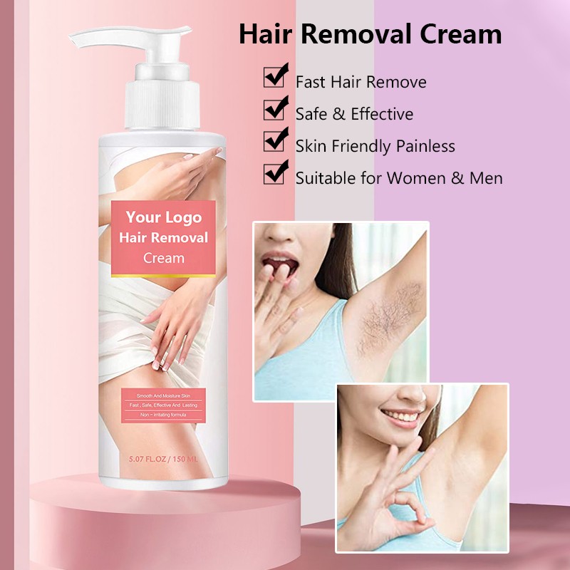 Hair Removal Cream - Aloe Vera Painless Formula