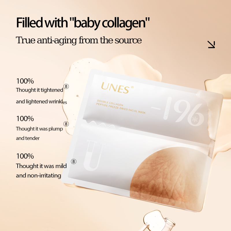 Freeze-dried Mask 6pcs - Collagen Peptide Anti Aging