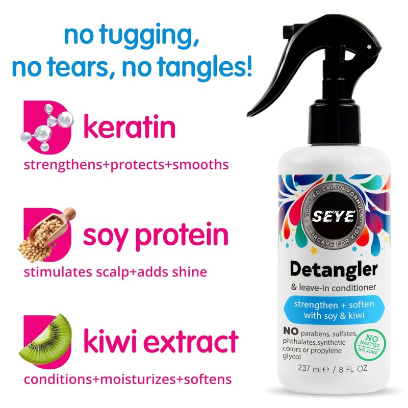 Kids Hair Set - Argan Oil Plant Protein Shampoo