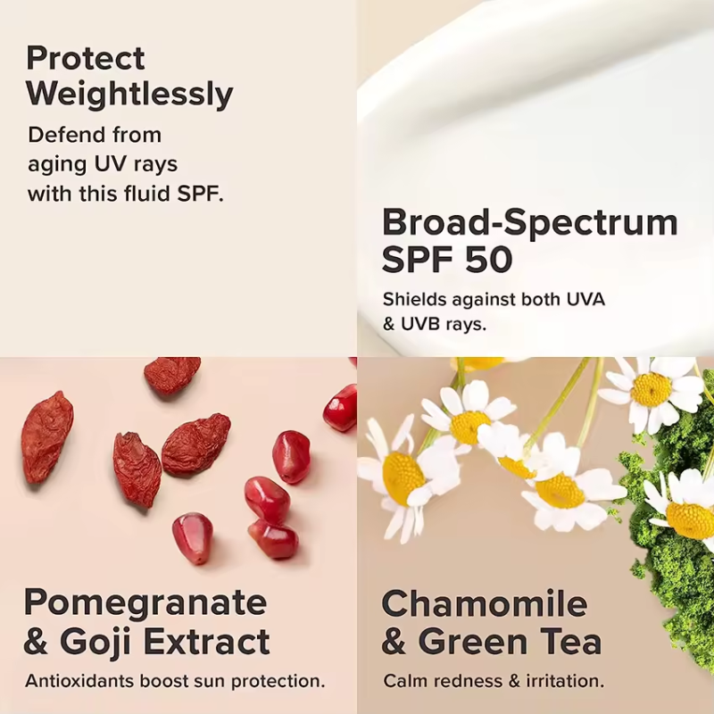 Sunblock SPF50 - Aloe Vera Waterproof Moisturizing