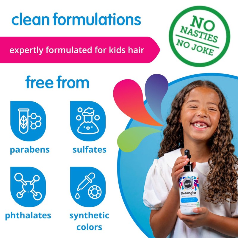 Kids Hair Set - Argan Oil Plant Protein Shampoo