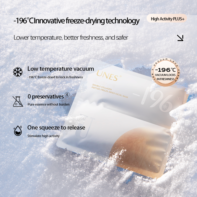 Freeze-dried Mask 6pcs - Collagen Peptide Anti Aging