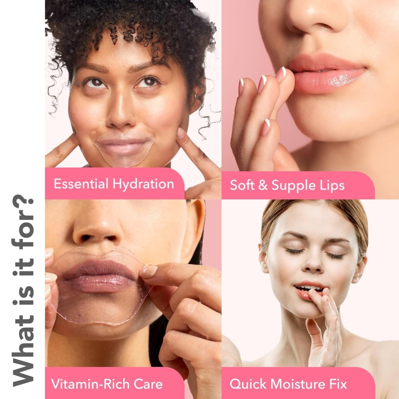 Lip Mask 5 Count - Hyaluronic Acid Plumping