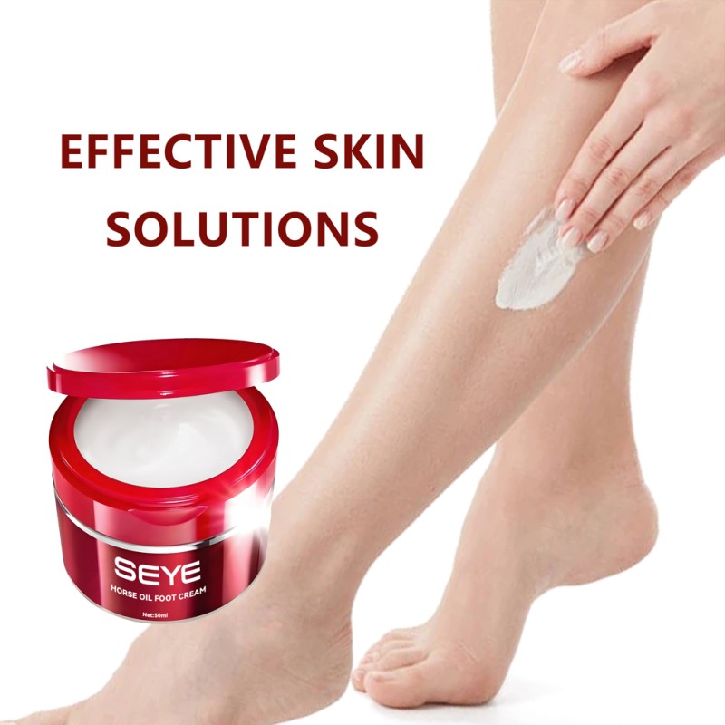 Foot Cream - Horse Oil Moisturizing Massager