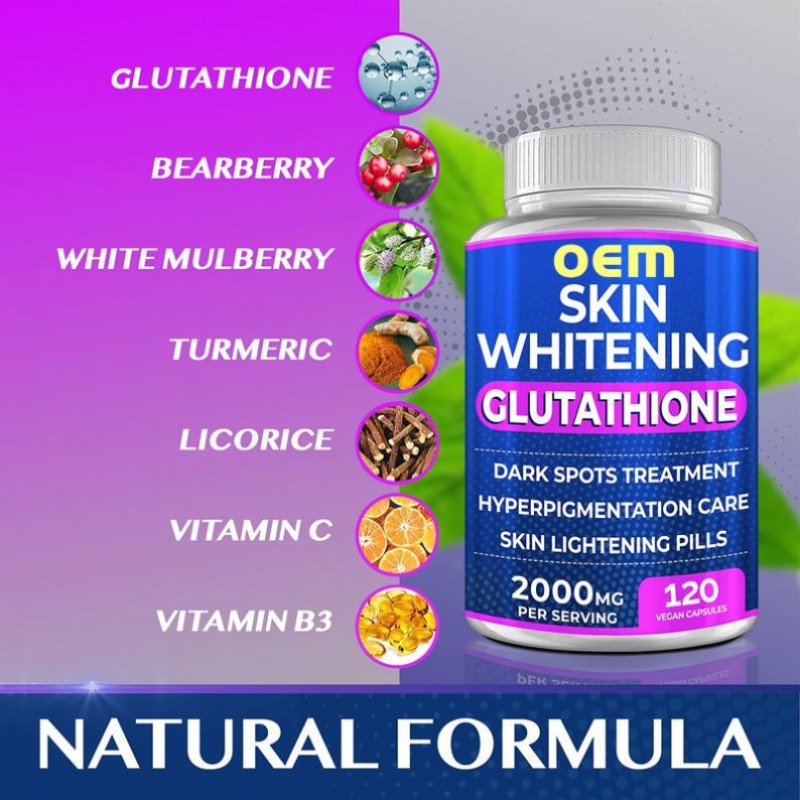 Glutathione Capsules Manufacturer - Private Label Vegan Vitamin C