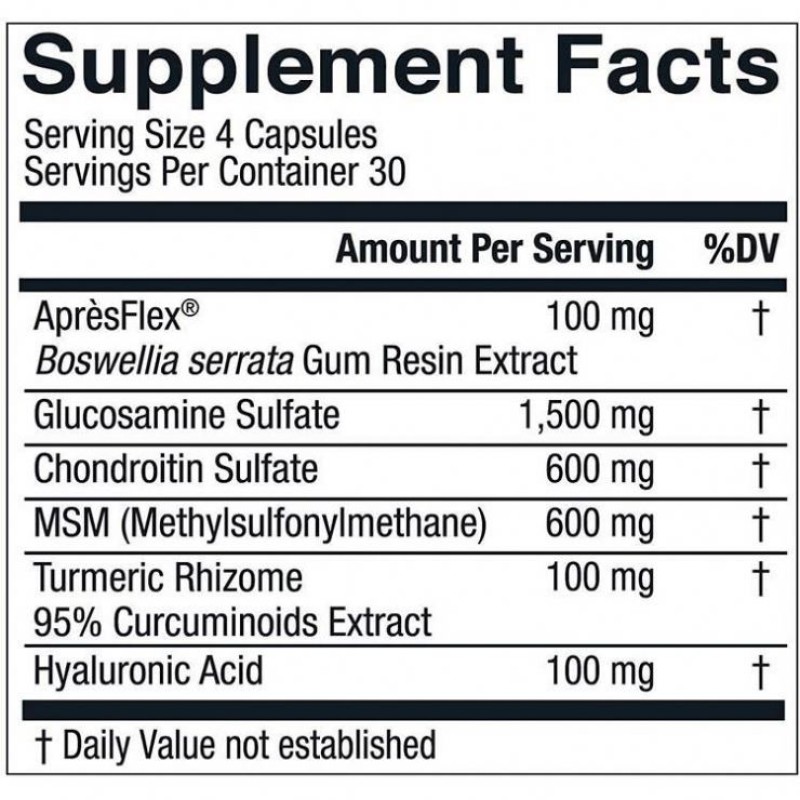 Joint Health Capsules Factory - Self Branded MSM Hyaluronic Acid