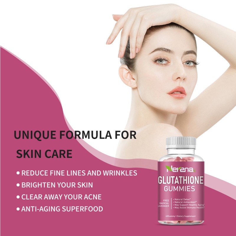 Glutathione Gummies Factory - Brightening Skin Whitening Collagen