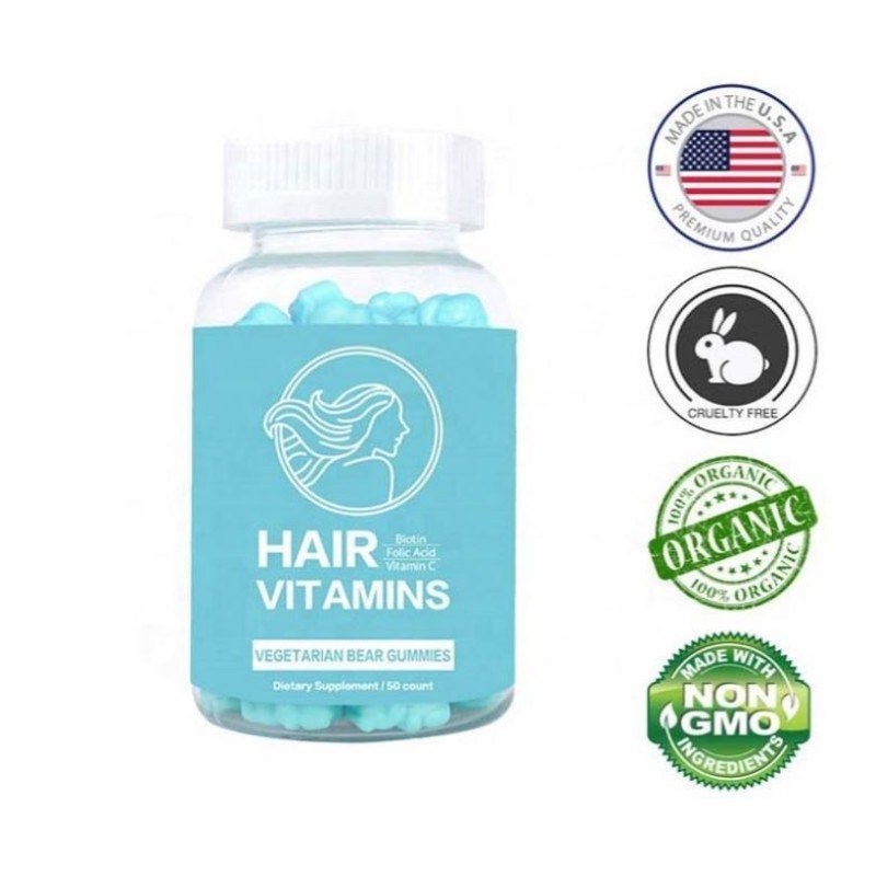 Hair Growth Gummies Factory - Factory Made Vegan Folic Acid