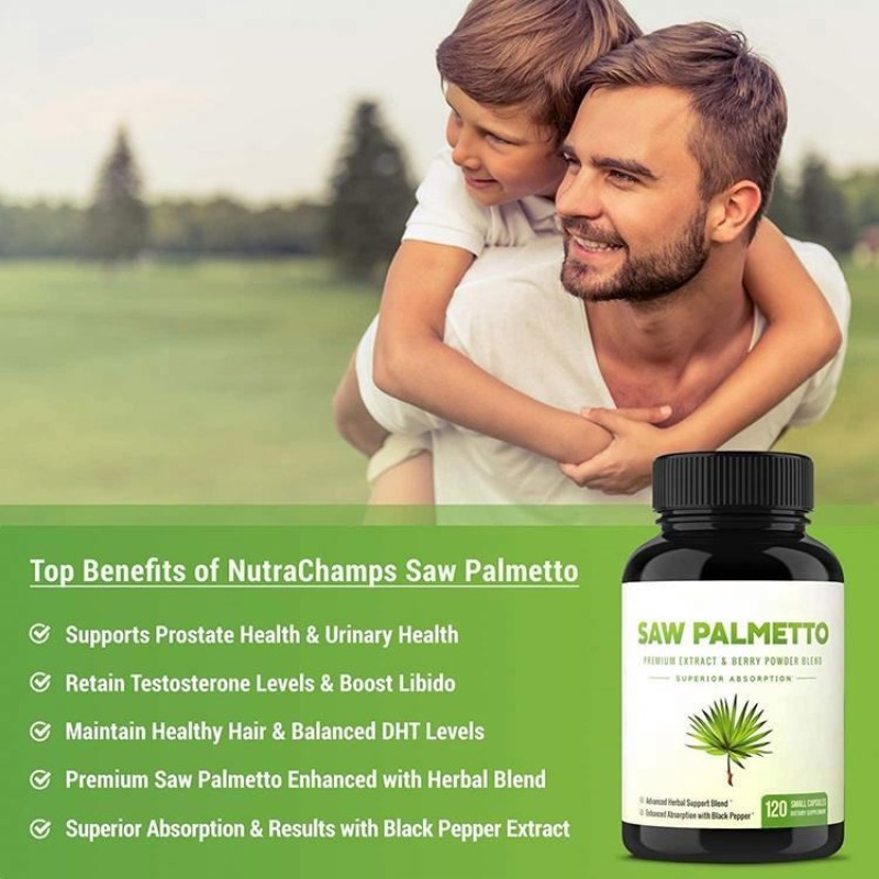 Saw Palmetto Capsules Manufacturer - OEM ODM DHT Blocker Hair Loss