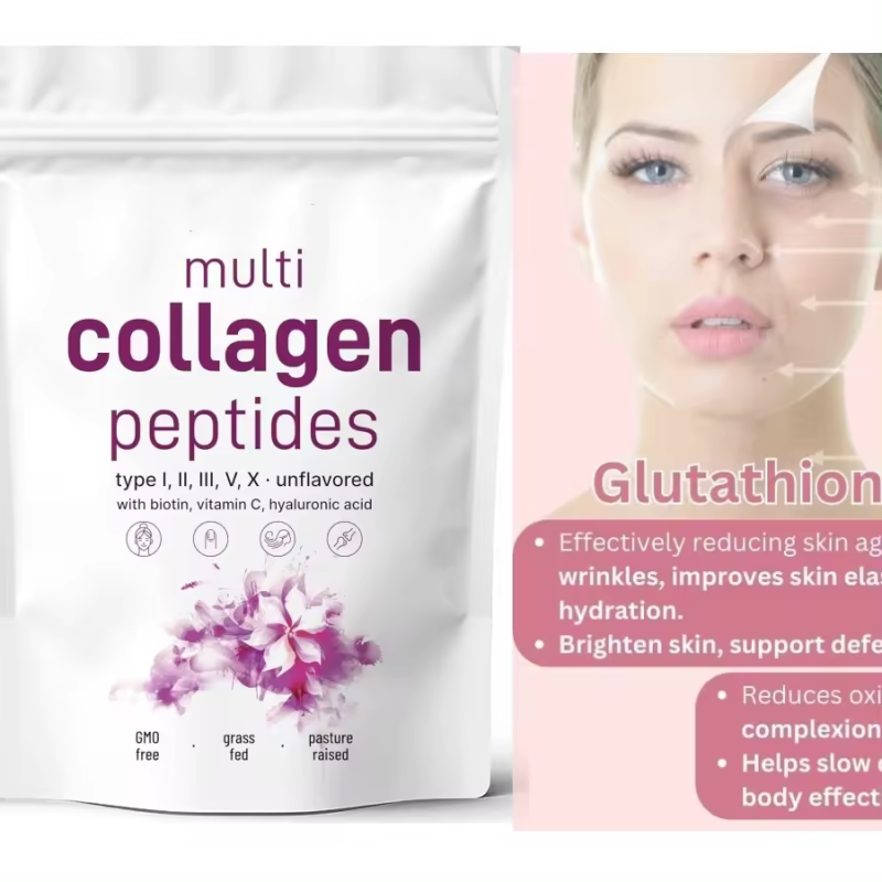 Collagen Peptides Powder Factory - Multi Type 2lb 907g Hot Selling