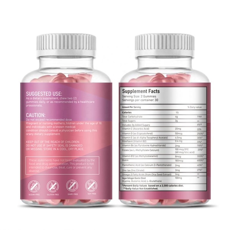 Multivitamin Gummies Factory - OEM Hot Sale Vegetarian Women Men