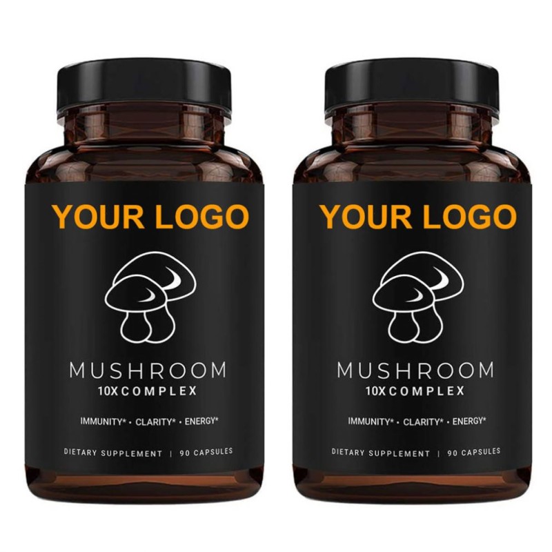 Mushroom Capsules Manufacturer - Natural Brain Memory Immune