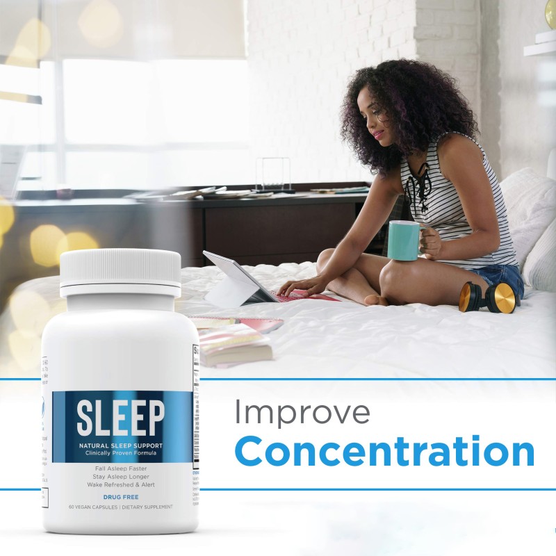 Melatonin Capsules Manufacturer - Self Branded Vegetarian Sleep Aid