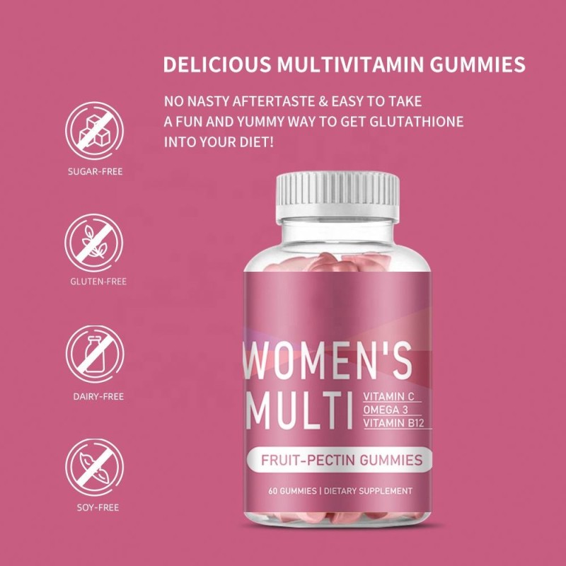 Multivitamin Gummies Factory - OEM Hot Sale Vegetarian Women Men