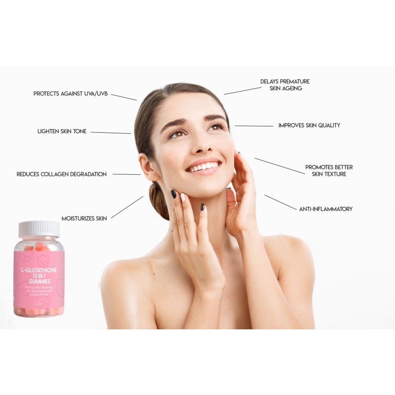 Beauty Gummies Manufacturer - Hot Selling L-Glutathione 13 in 1