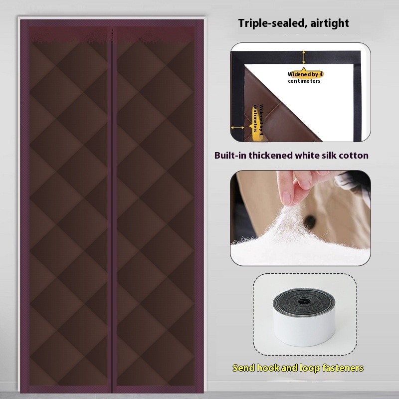 Winter Door Curtain Factory - Thickened Windproof Thermal Insulation
