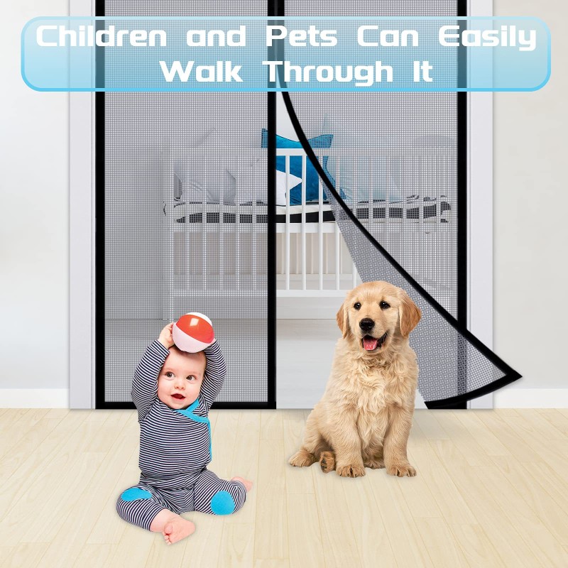 Anti Mosquito Curtain Manufacturer - 2025 King Kong Yarn Self Adhesive