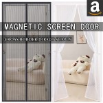 Summer mosquito-proof door curtain