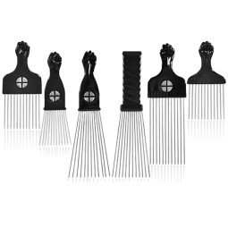 Hair Comb Manufacturer - Men Fashion Wide Toothed Metal Needle