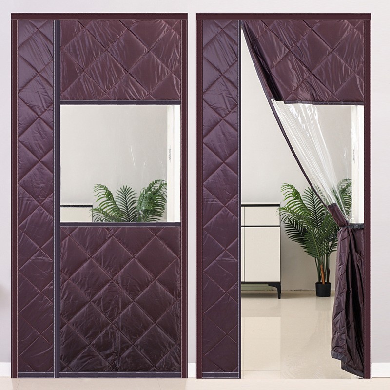 Cotton Door Curtain Manufacturer - Modern Side Opening Self Priming