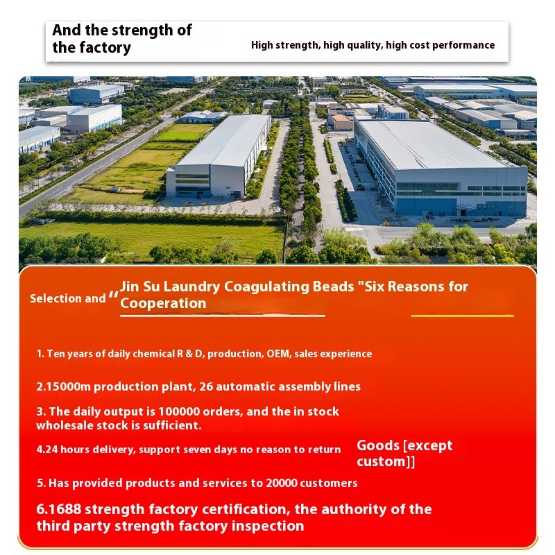 Laundry Pods Factory - Eco Friendly Gel Shaped Detergent Beads