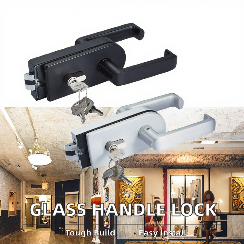 Glass Handle Lock Factory - Minimally Designed Commercial Home