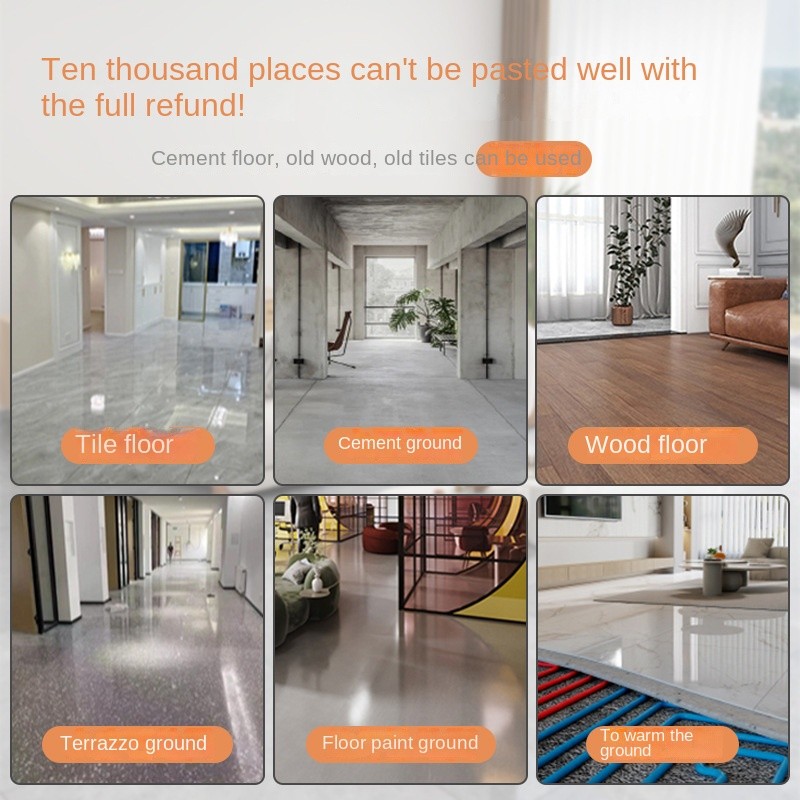 PVC Floor Tile Manufacturer - Self Adhesive 800x800 Click Waterproof