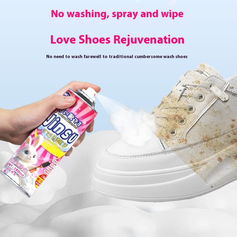 Sneaker Cleaner Manufacturer - Dry Foam Yellow Decontamination Agent
