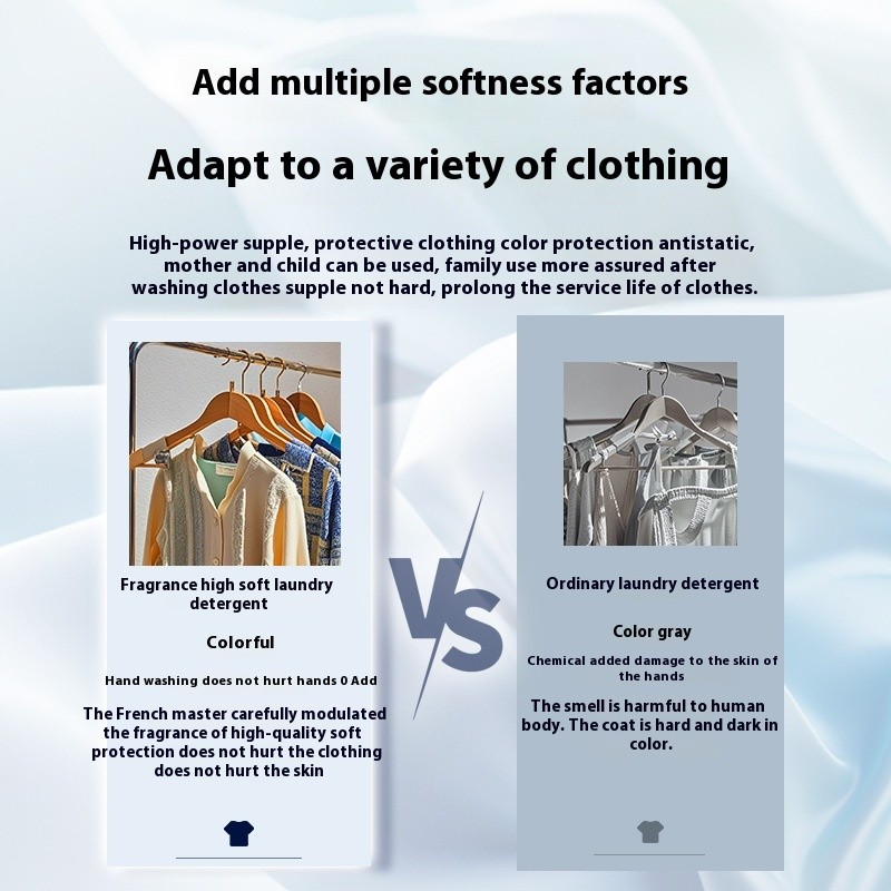 Laundry Softener Manufacturer - 3kg Grape Fragrance Protective Enzyme