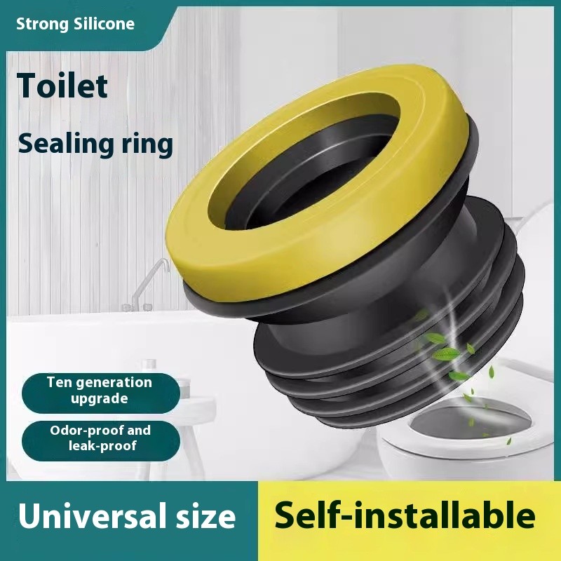 Toilet Sealing Ring Factory - Modern Thick Silicone Deodorant Flange