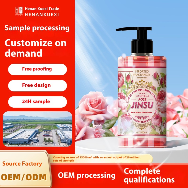 Hand Sanitizer Cream Factory - Wholesale Herbal Chiba Rose 300ml