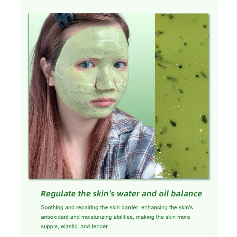 Face Mask - OEM Green Tea Matcha Collagen Hydrating