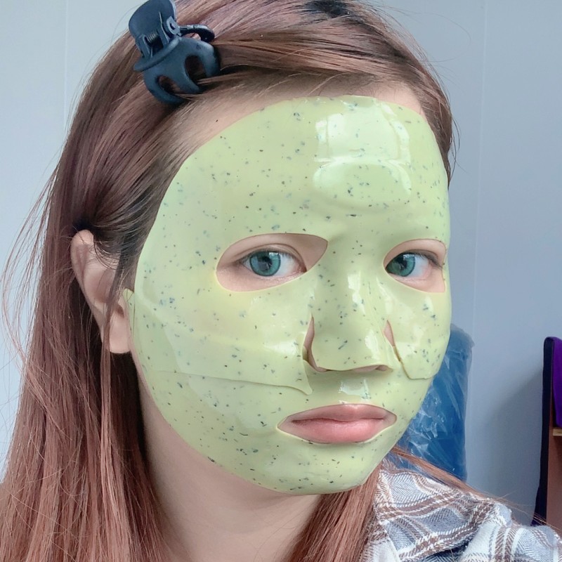 Face Mask - Custom Green Tea Hyaluronic Acid