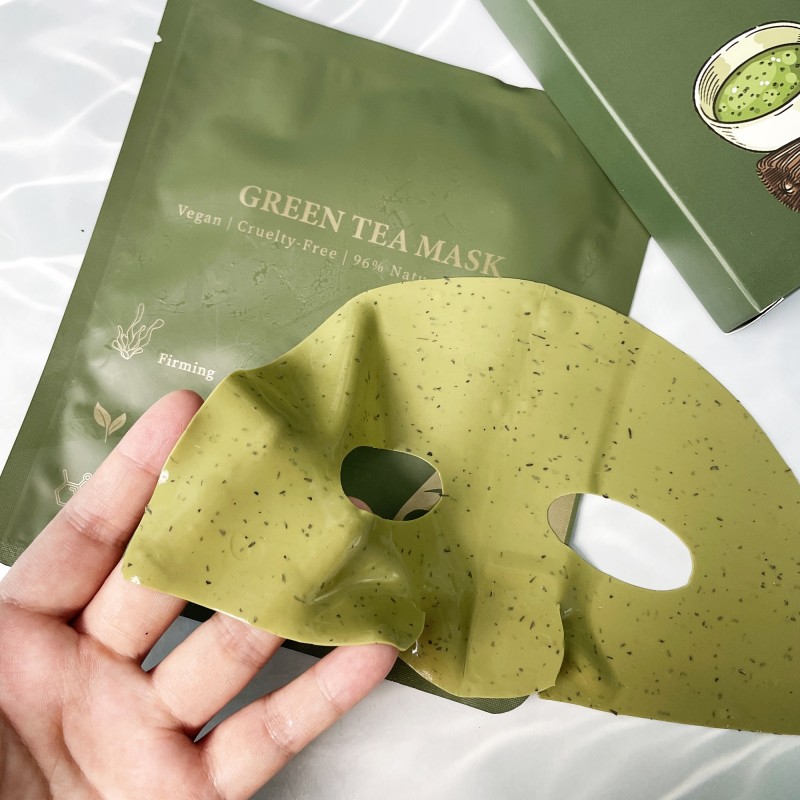 Face Mask - OEM Green Tea Matcha Collagen Hydrating