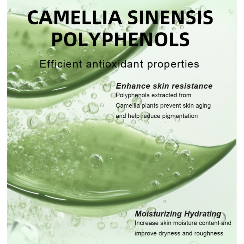 Green Tea Mask - OEM Antioxidant Hyaluronic Acid