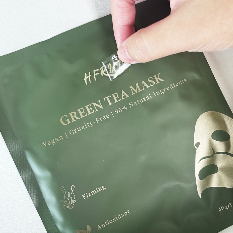 Sheet Mask - Custom Green Tea Collagen Combination