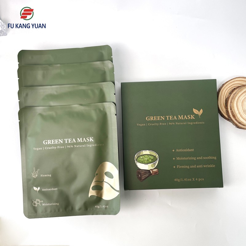 Sheet Mask - OEM Green Tea Collagen Antioxidant