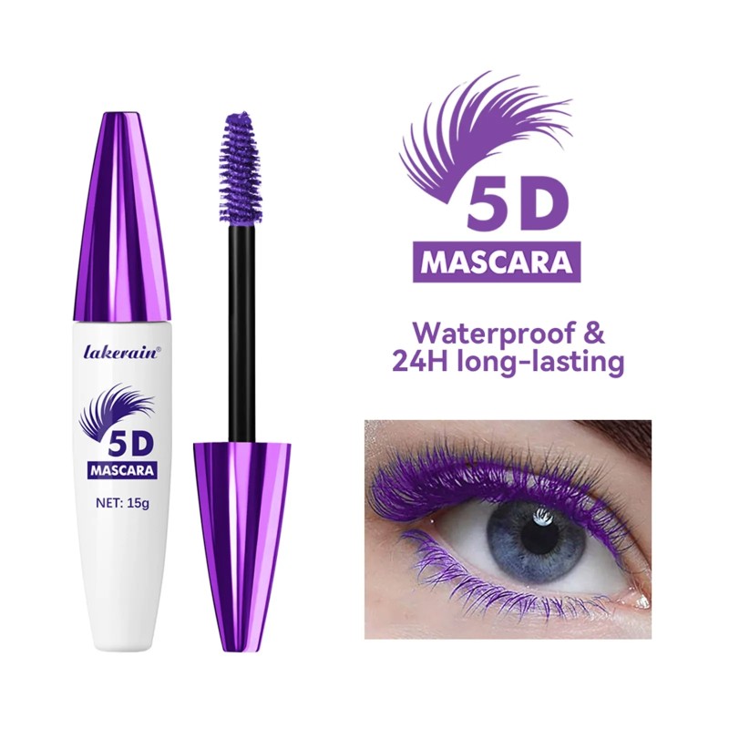 Mascara Factory - Waterproof Thick 4d Silk Fiber Curling